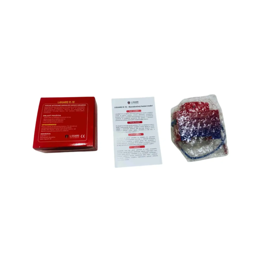 R-10 – rozvádzačový hasiaci modul pre elektrické skrine