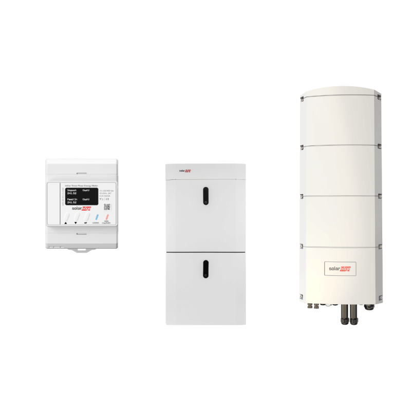 Set SolarEdge Home s SE10K-RWB48 a 9,2 (9,7) kWh