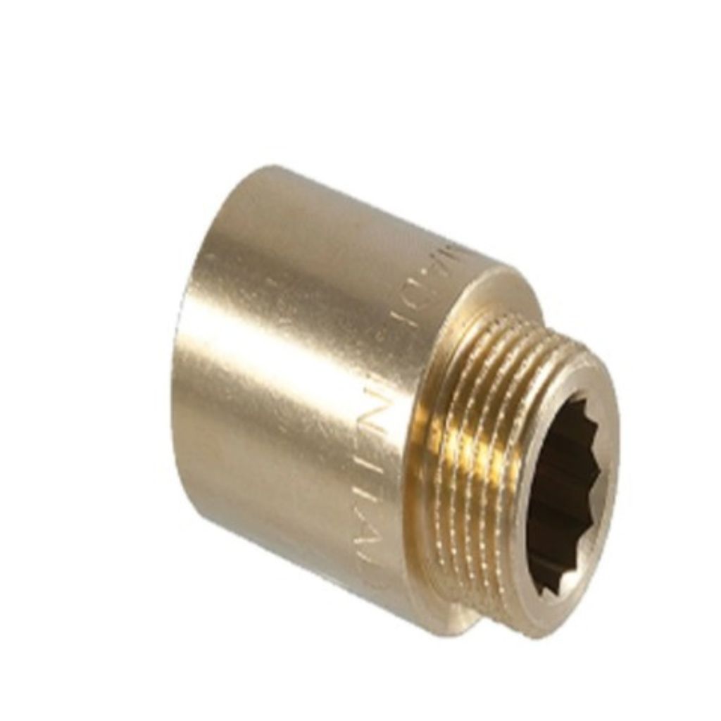 PREDĹŽENIE MOSADZ  3/4" x 15       MASÍV