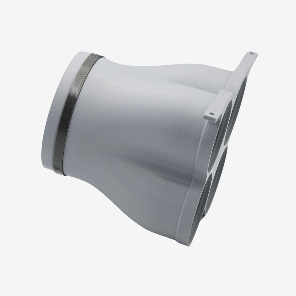 Rozdeľovač box kužeľ 4xDN90, hrdlo 160