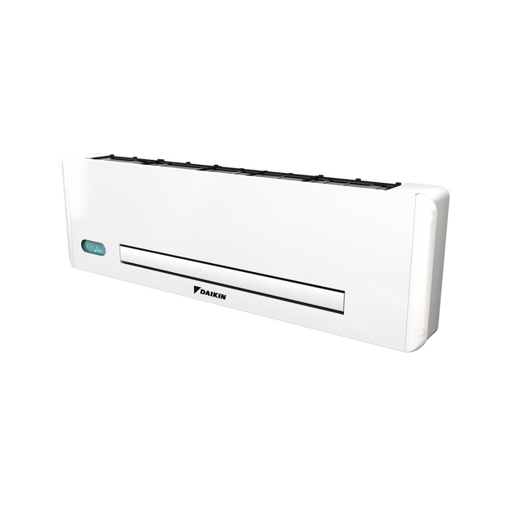 FWXT15ABTV3CL konvektor tepelné čerpadla s výkonom 1,02 kW, pripojenie vľavo, s IR ovládačom
