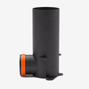 Prémiový prechodový box s regulátorom prietoku 1x90 / vnútorný Ø125 mm, 330 mm