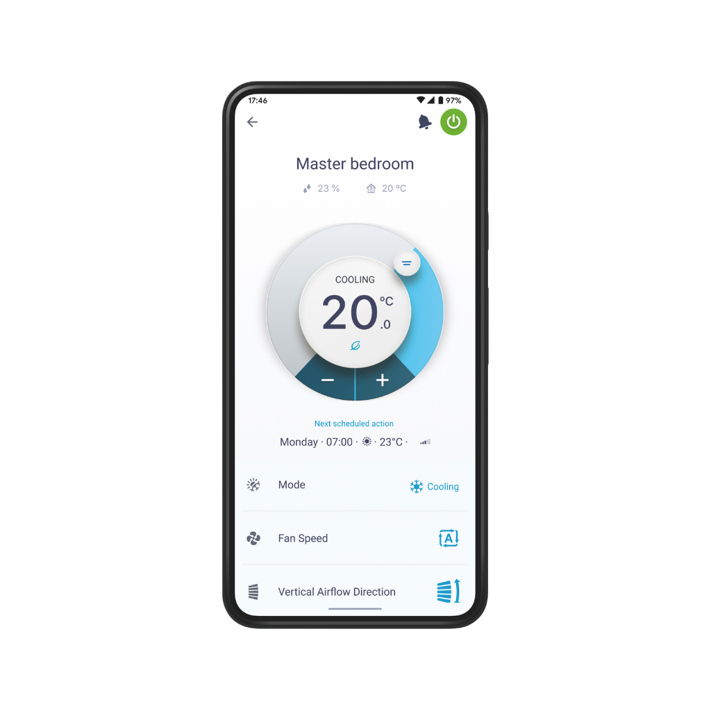 Daikin Comfora FTXTP35A - vnútorná jednotka a diaľkový ovládač