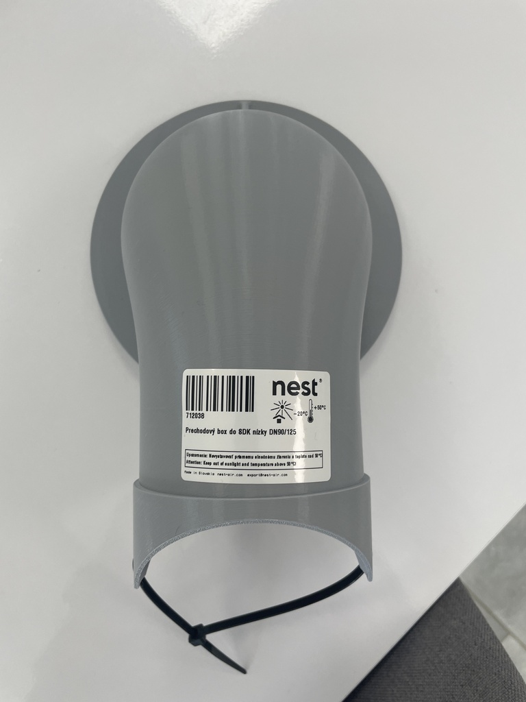 Prechodový box do SDK nízky