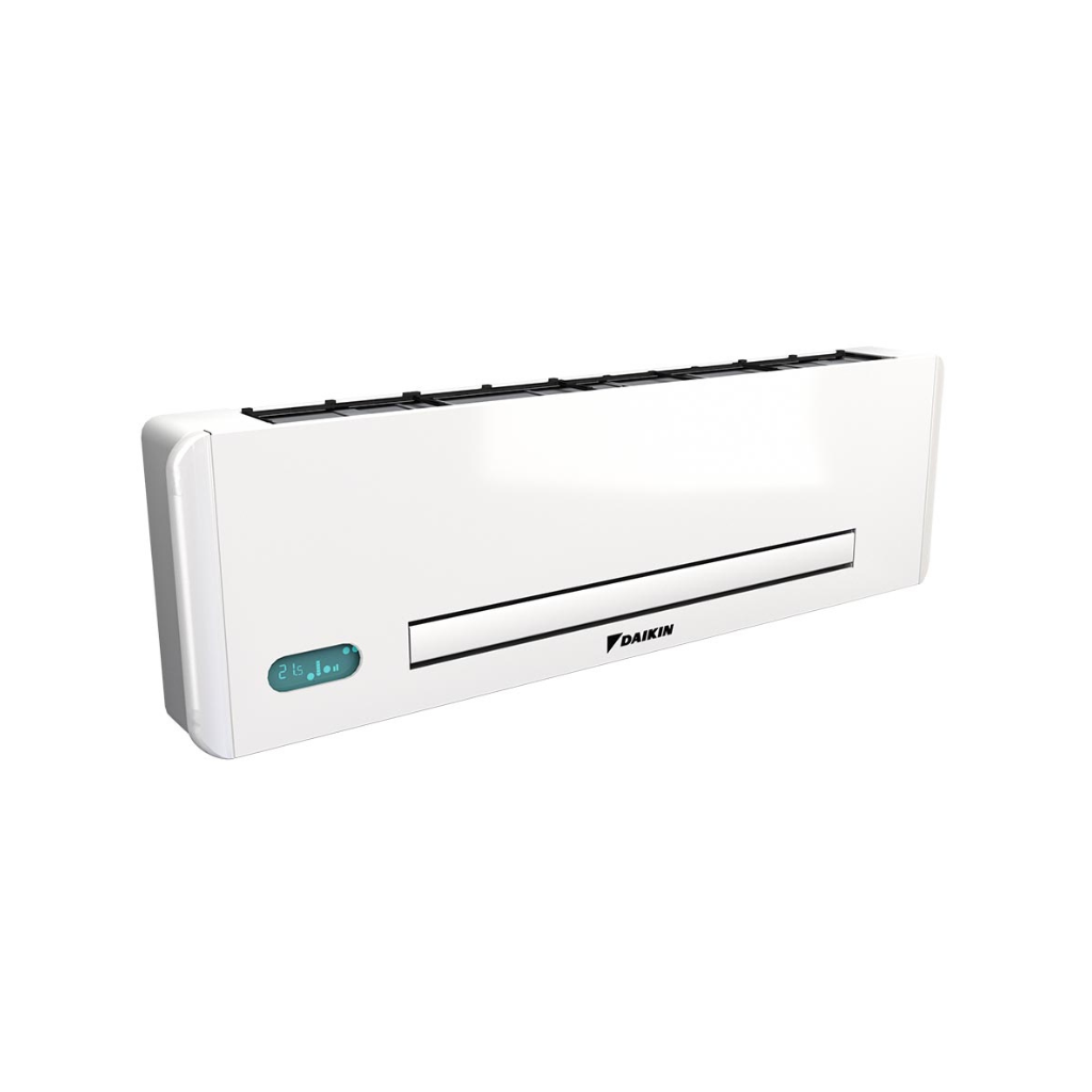 FWXT15ABTV3C konvektor tepelné čerpadla s výkonom 1,02 kW, pripojenie vpravo, s IR ovládačom