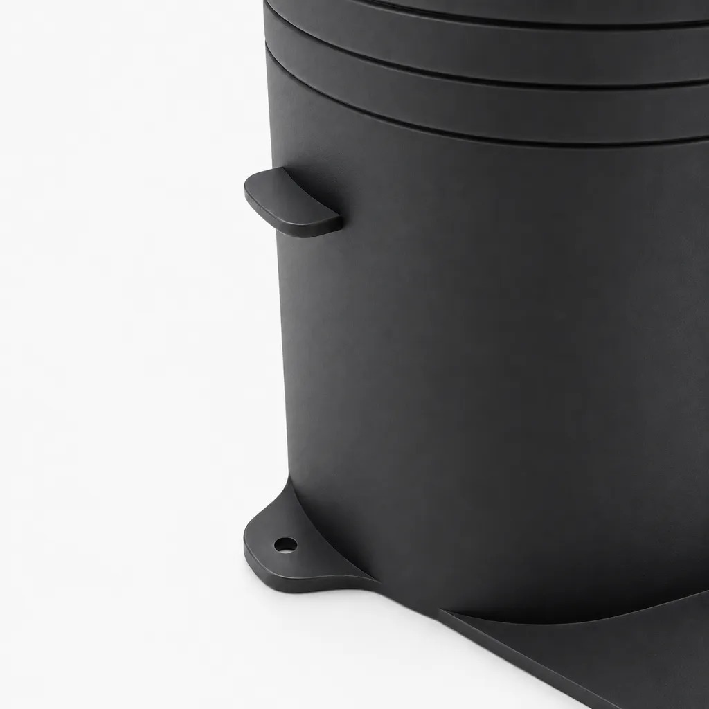 Prémiový prechodový box s regulátorom prietoku 1x90 / vnútorný Ø125 mm, 330 mm – foto 6