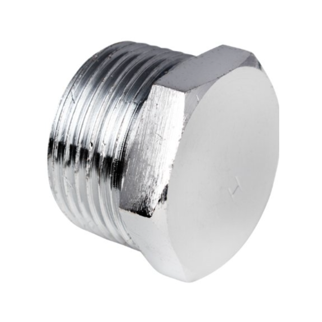ZÁTKA VONKAJŠÍ ZÁVIT DN 3/4" – chróm