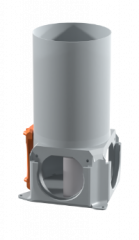 Prechodový box s regulátorom 1xDN90/125