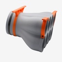 Rozdeľovač box kužeľ 8xDN90, hrdlo 160